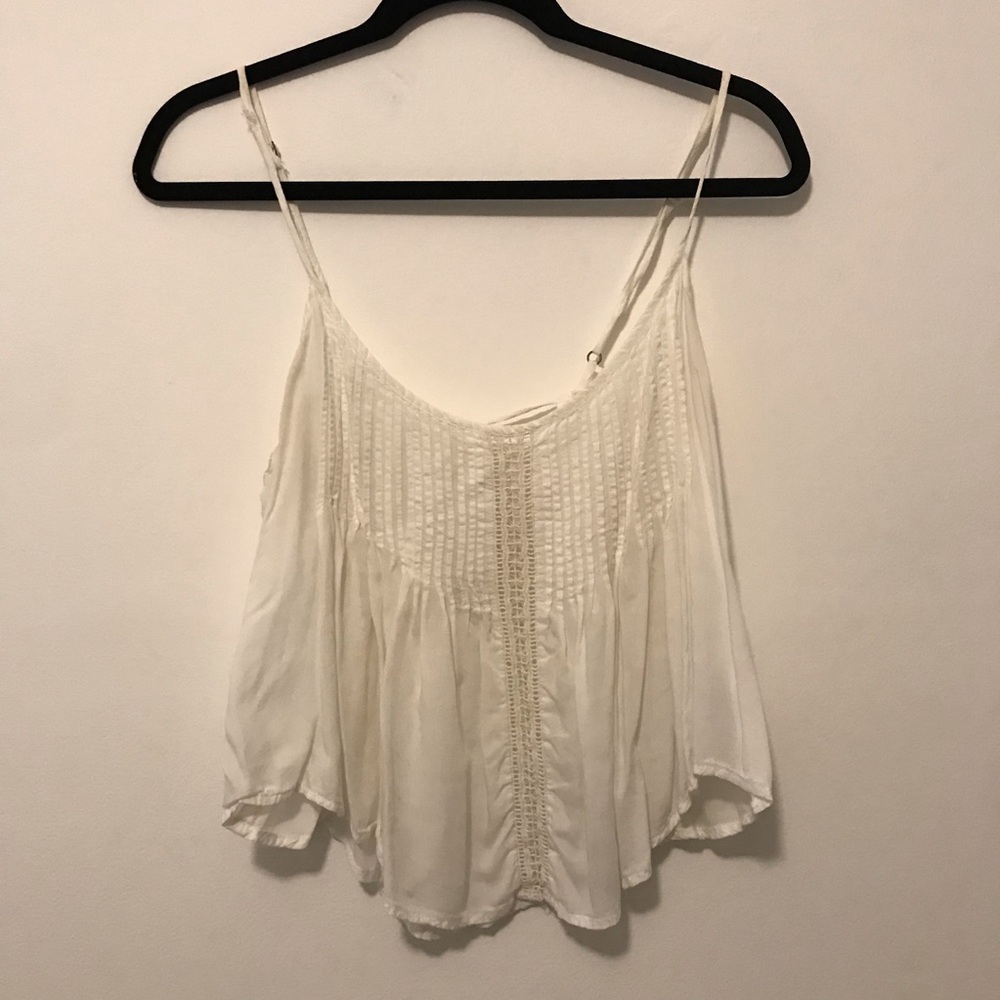 White boho amuse blouse - size S
